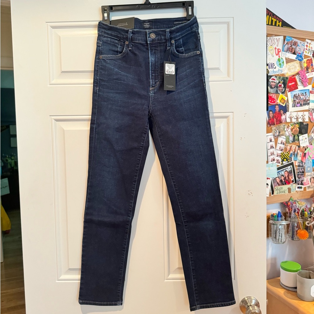 Citizens Of Humanity Annabella High Rise Cigarette Ankle Jeans Size 26 NWT